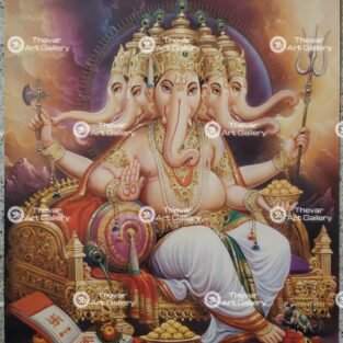 Artist Sapar Bros antique vintage paintings - Thevar art gallery