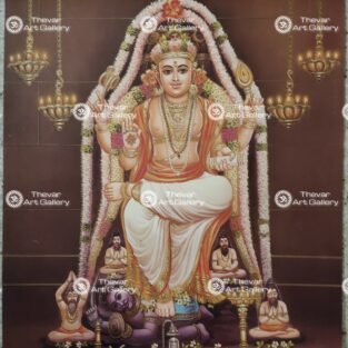 Artist Sapar Bros antique vintage paintings - Thevar art gallery