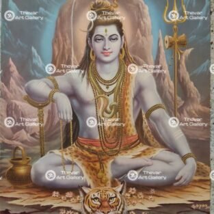 Artist Sapar Bros antique vintage paintings - Thevar art gallery