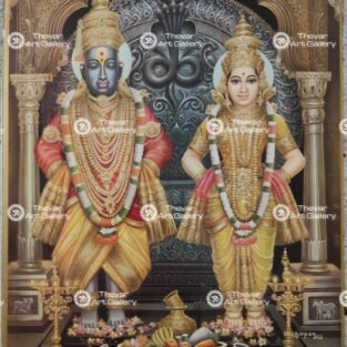 Artist Sapar Bros antique vintage paintings - Thevar art gallery