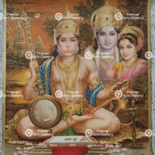 Artist Sapar Bros antique vintage paintings - Thevar art gallery