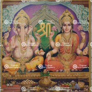 Artist Sapar Bros antique vintage paintings - Thevar art gallery