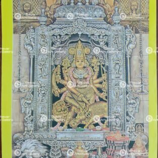 Artist Silpi antique Vintage Print - Thevar art Gallery