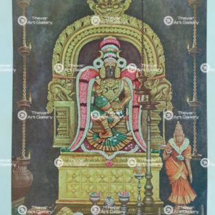 Artist Silpi antique Vintage Print - Thevar art Gallery
