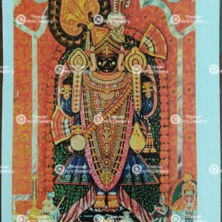 Artist Silpi antique Vintage Print - Thevar art Gallery