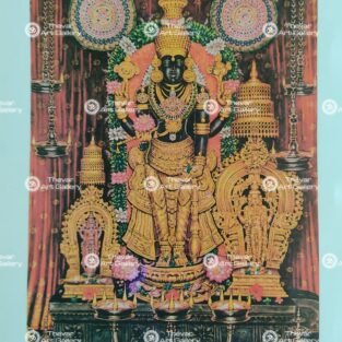 Artist Silpi antique Vintage Print - Thevar art Gallery
