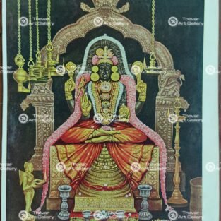 Artist Silpi antique Vintage Print - Thevar art Gallery