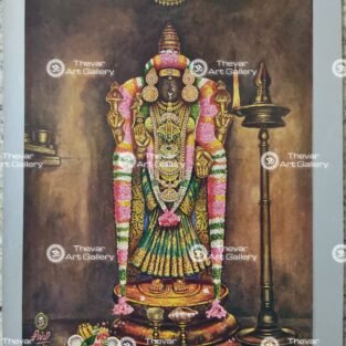 Artist Silpi antique Vintage Print - Thevar art Gallery