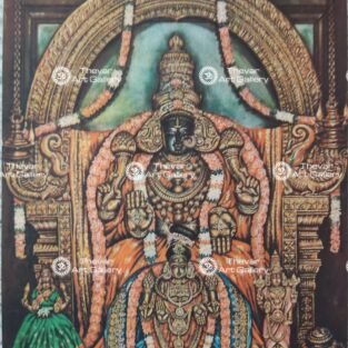 Artist Silpi antique Vintage Print - Thevar art Gallery