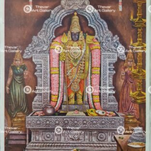 Artist Silpi antique Vintage Print - Thevar art Gallery