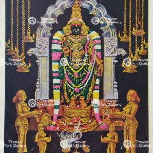 Artist Silpi antique Vintage Print - Thevar art Gallery