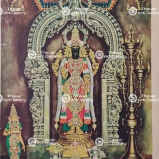 Artist Silpi antique Vintage Print - Thevar art Gallery