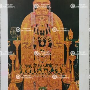 Artist Silpi antique Vintage Print - Thevar art Gallery