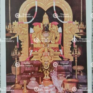 Artist Silpi antique Vintage Print - Thevar art Gallery