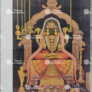 Artist Silpi antique Vintage Print - Thevar art Gallery