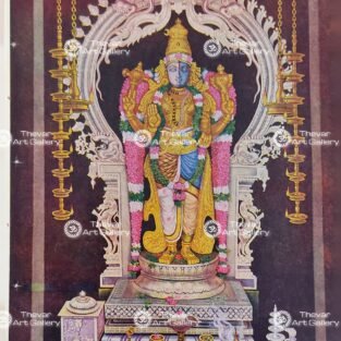 Artist Silpi antique Vintage Print - Thevar art Gallery