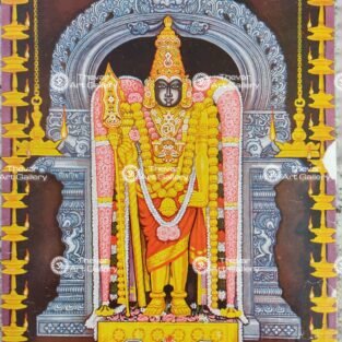 Artist Silpi antique Vintage Print - Thevar art Gallery
