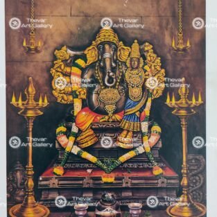 Artist Silpi antique Vintage Print - Thevar art Gallery