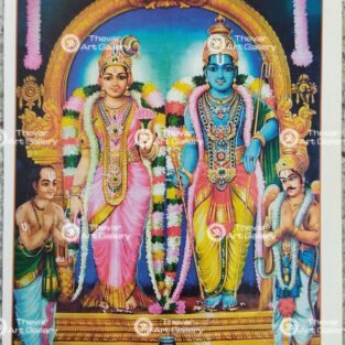 Artist C.Kondiahraju antique Vintage Print - Thevar art Gallery