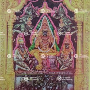 Artist Manivel antique Vintage Print - Thevar art Gallery