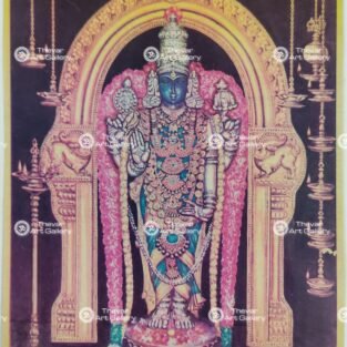 Artist Manivel antique Vintage Print - Thevar art Gallery