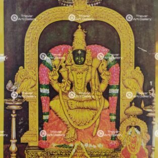 Artist Manivel antique Vintage Print - Thevar art Gallery