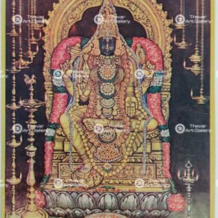 Artist Manivel antique Vintage Print - Thevar art Gallery