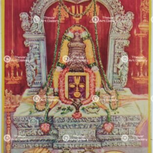 Artist Manivel antique Vintage Print - Thevar art Gallery