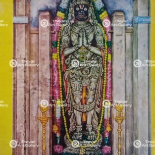 Artist Manivel antique Vinatge Print - Thevar art Gallery