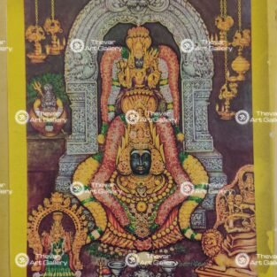 Artist Manivel antique Vintage Print - Thevar art Gallery
