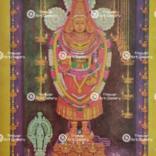 Artist Manivel antique Vintage Print - Thevar art Gallery
