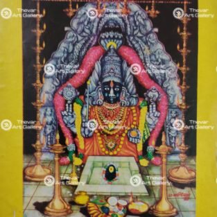 Artist Manivel antique Vintage Print - Thevar art Gallery