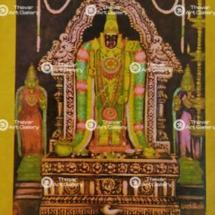 Artist Manivel antique Vintage Print - Thevar art Gallery