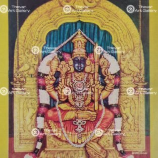 Artist Manivel antique Vintage Print - Thevar art Gallery