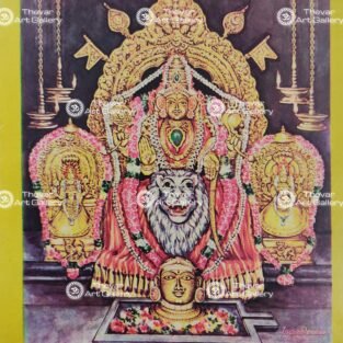 Artist Manivel antique Vintage Print - Thevar art Gallery