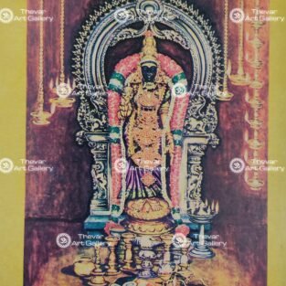Artist Manivel antique Vintage Print - Thevar art Gallery