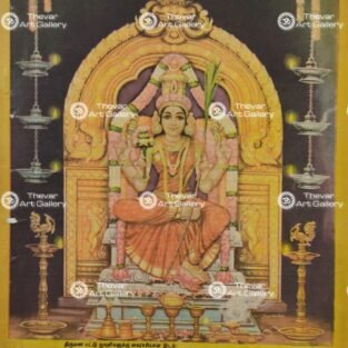 Artist Manivel antique Vintage Print - Thevar art Gallery