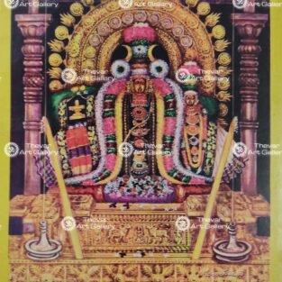 Artist Manivel antique Vintage Print - Thevar art Gallery