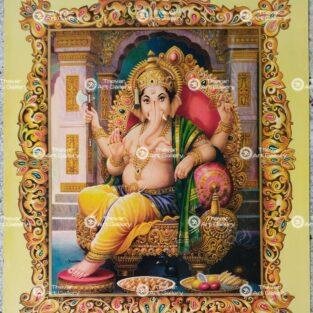 Artist Narkar antique Vintage print - Thevar art gallery