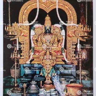 Artist Silpi antique Vintage print - Thevar art gallery