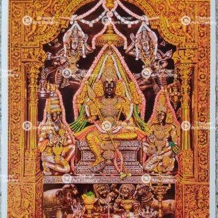 Artist Silpi antique Vintage print - Thevar art gallery