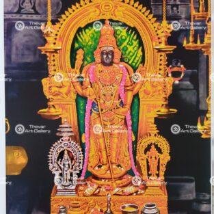 Artist Silpi antique Vintage print - Thevar art gallery