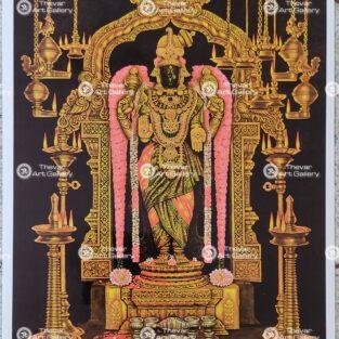 Artist Silpi antique Vintage print - Thevar art gallery