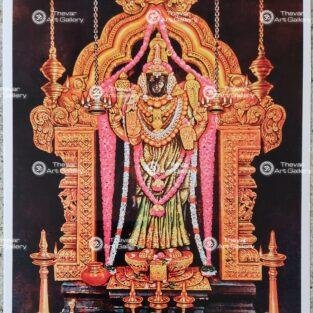 Artist Silpi antique Vintage print - Thevar art gallery