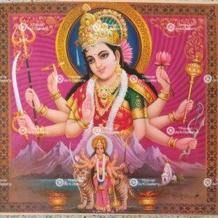 Artist Rangroop antique vintage print - Thevar Art Gallery