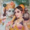 Artist Rangroop antique vintage print - Thevar Art Gallery