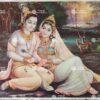 Artist Sapar Bros Antique Vintage print - Thevar Art Gallery