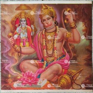 Artist Sapar Bros Antique Vintage print - Thevar Art Gallery