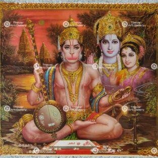 Artist Sapar Bros Antique Vintage print - Thevar Art Gallery