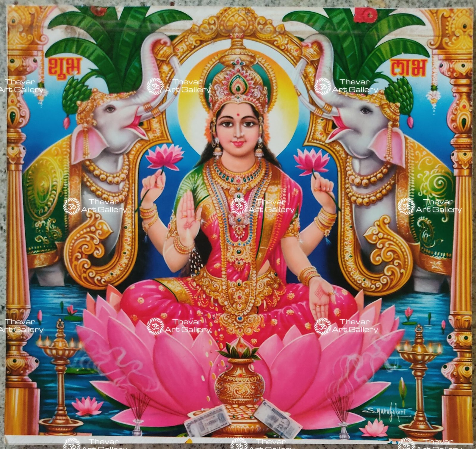 Artist S.Murugakani Antique vintage Print- Thevar Art Gallery
